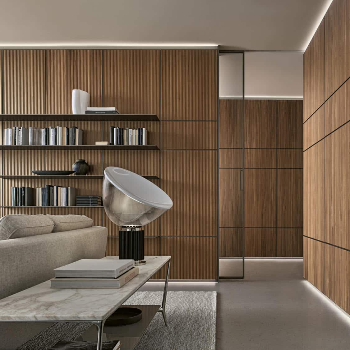 Boiserie Vetro Legno Udine Archedil Interior Two 2